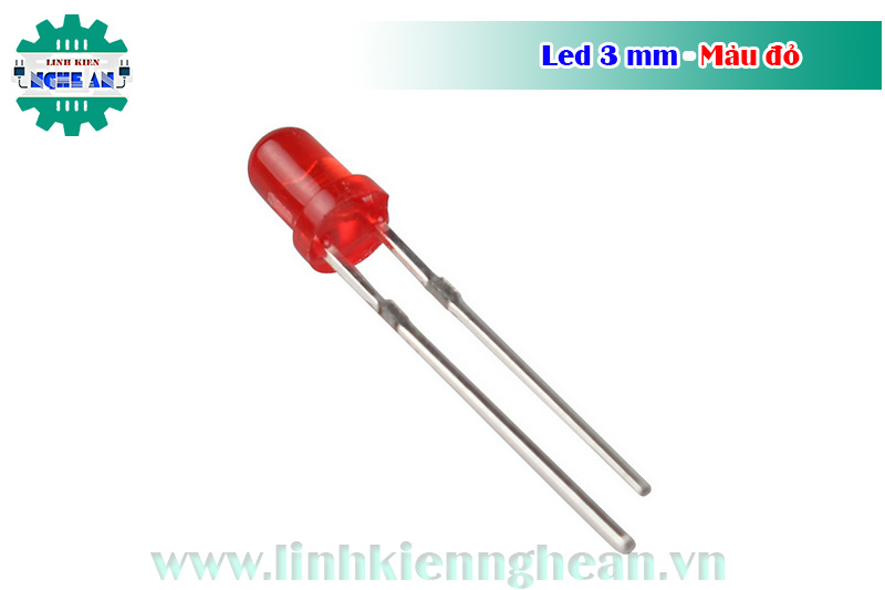 Led 3mm - Màu Đỏ