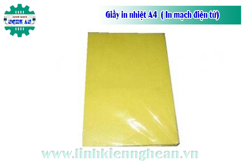 Giấy In nhiệt A4 ( In mạch điện tử)