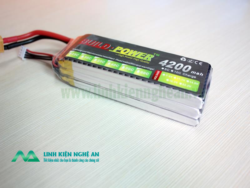 Pin 3S 11.1V 30C 4200mAh LiPO