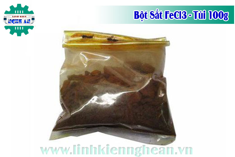Bột sắt FeCl3 - Túi 100g