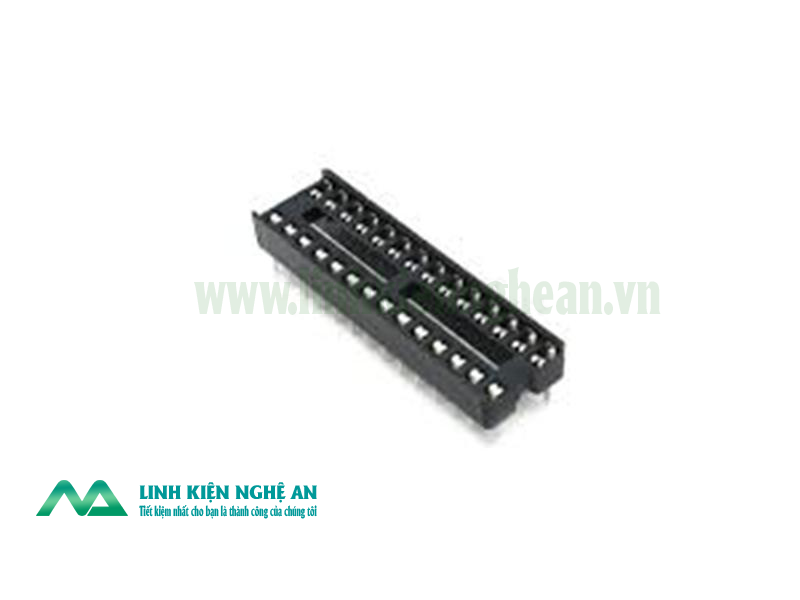 Đế IC DIP28 Loại Nhỏ